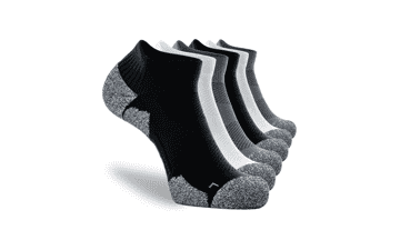 CWVLC Compression Ankle Socks - Cushioned Athletic Multipack