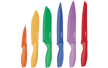 Cuisinart 12-Piece Multicolor Knife Set