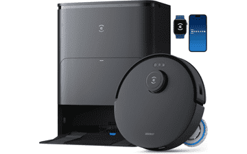ECOVACS DEEBOT T30S: 11000Pa Robot Vacuum & Mop - ZeroTangle, Hot Water Wash
