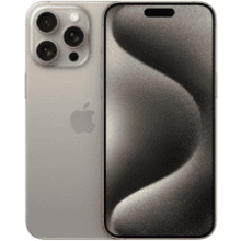 IPhone 15 Pro Max - 256GB - Natural Titanium (Renewed)