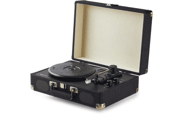 Portable Bluetooth Record Player - 3-Speed Vinyl Turntable