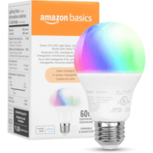 Smart Color Changing LED Bulb, Works with Alexa