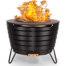 Smokeless Fire Pit - 25" Outdoor Wood Burning Pit