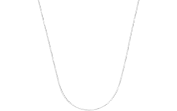Sterling Silver 1.2mm Box Chain Necklace