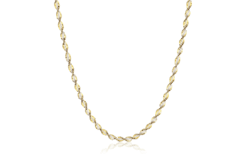 Two-Tone Butterfly Chain Necklace
