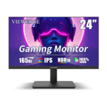 165Hz Gaming Monitor: 24" IPS FHD 1080p, 1ms, HDR