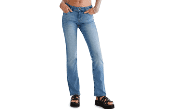 Aero Women's Mid Rise Bootcut Jeans