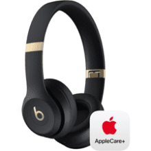 Beats Solo 4: Wireless Headphones with AppleCare+ - Black & Gold