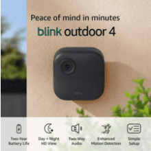 Blink Outdoor 4: Wireless Security Camera with 2-Way Audio