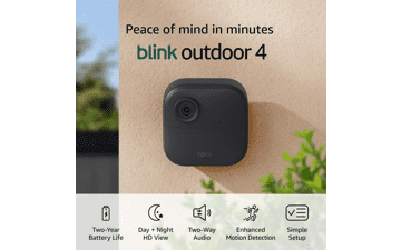 Blink Outdoor 4: Wireless Security Camera with 2-Way Audio