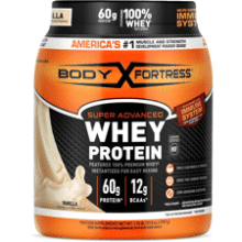Body Fortress Vanilla Whey Protein - Immune Support