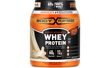 Body Fortress Vanilla Whey Protein - Immune Support