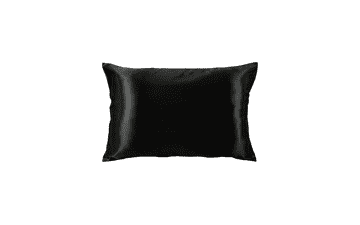 Celestial Silk Pillowcase - Black Queen Size