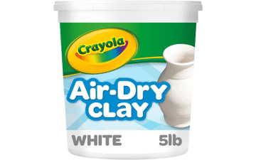 Crayola Air Dry Clay: Natural White, 5lb Bulk for Kids