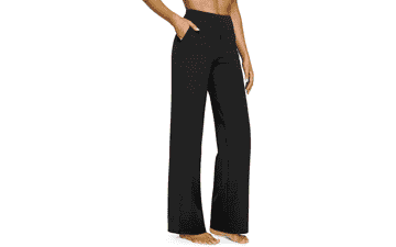 G4Free Wide Leg Yoga Pants with Pockets