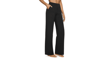 G4Free Wide Leg Yoga Pants with Pockets