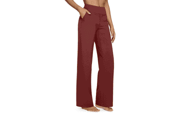 G4Free Wide Leg Yoga Pants with Pockets