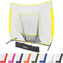 GoSports 7x7 Baseball & Softball Net - Team Colors