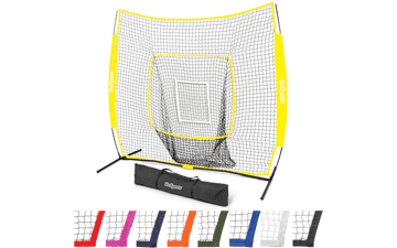 GoSports 7x7 Baseball & Softball Net - Team Colors