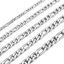 Gold Plated Figaro Chain Necklace For Men & Women