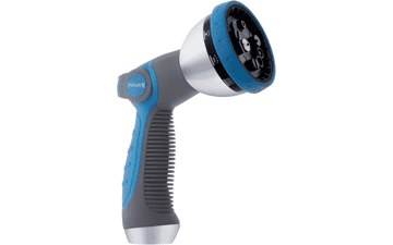 Heavy Duty Garden Hose Nozzle - 10 Spray Patterns