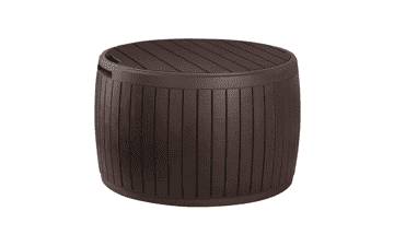 Keter 37-Gallon Outdoor Storage Deck Box - Brown