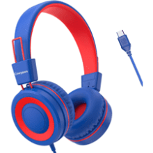 Kids USB-C Headphones - Volume Limited, Stereo Sound