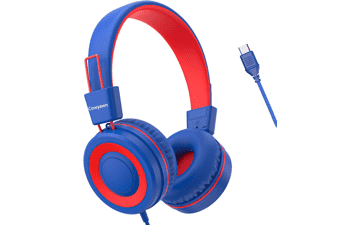 Kids USB-C Headphones - Volume Limited, Stereo Sound