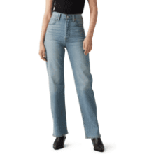 Levi's Ribcage Straight Jeans - Women's Full Length