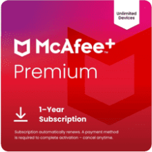 McAfee+ Premium 2025: Unlimited Device Security & VPN