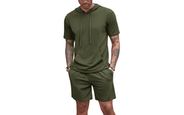 Men's 2-Piece Athletic Tracksuit Set