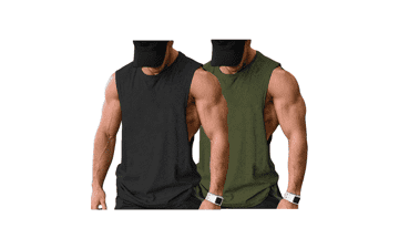 Men's Workout Tank Top - Gym Bodybuilding Muscle Shirt