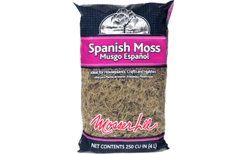 Mosser Lee Spanish Moss - Natural Decor, 250 Cubic Inches