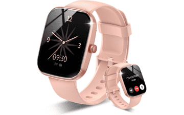 Pink Smart Watch - 1.91" HD, Fitness & Sleep Tracking