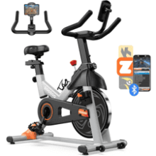 Pooboo Exercise Bike: Home Cardio, Silent Ride