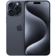 Renewed iPhone 15 Pro Max 1TB - Blue Titanium (Boost Mobile)