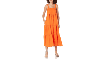 The Drop Women's Tiered Maxi Dress