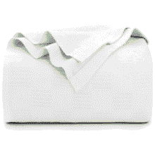Utopia Bedding Queen Size White Cotton Blanket