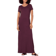 Women's Short Sleeve Maxi Dress - Amazon Essentials