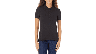 Women's Short Sleeve Polo Shirt - Amazon Essentials