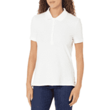 Women's Short Sleeve Polo Shirt - Amazon Essentials