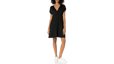Women's Surplice Dress - Amazon Essentials