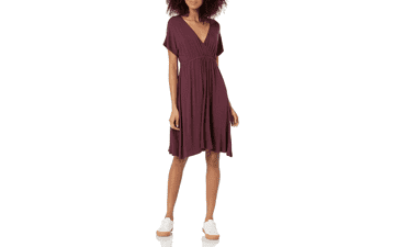 Women's Surplice Dress - Amazon Essentials
