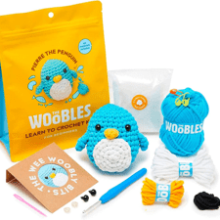 Woobles Crochet Kit: Pierre The Penguin - Beginner Friendly
