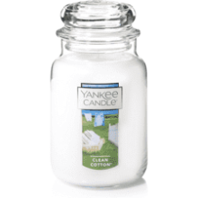 Yankee Candle Clean Cotton: Long-Lasting Scent