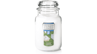 Yankee Candle Clean Cotton: Long-Lasting Scent