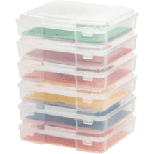 IRIS USA Portable Project Case - 6 Pack