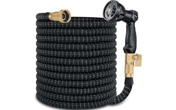 100ft Expandable Garden Hose - Heavy Duty & Kink-Free