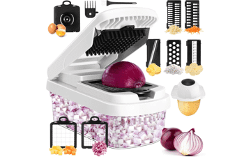 12-in-1 Vegetable Chopper: Dice, Slice & More!