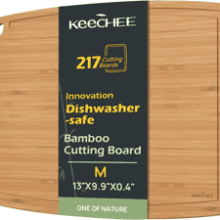 Bamboo Cutting Board: Durable, Lightweight & Easy Clean